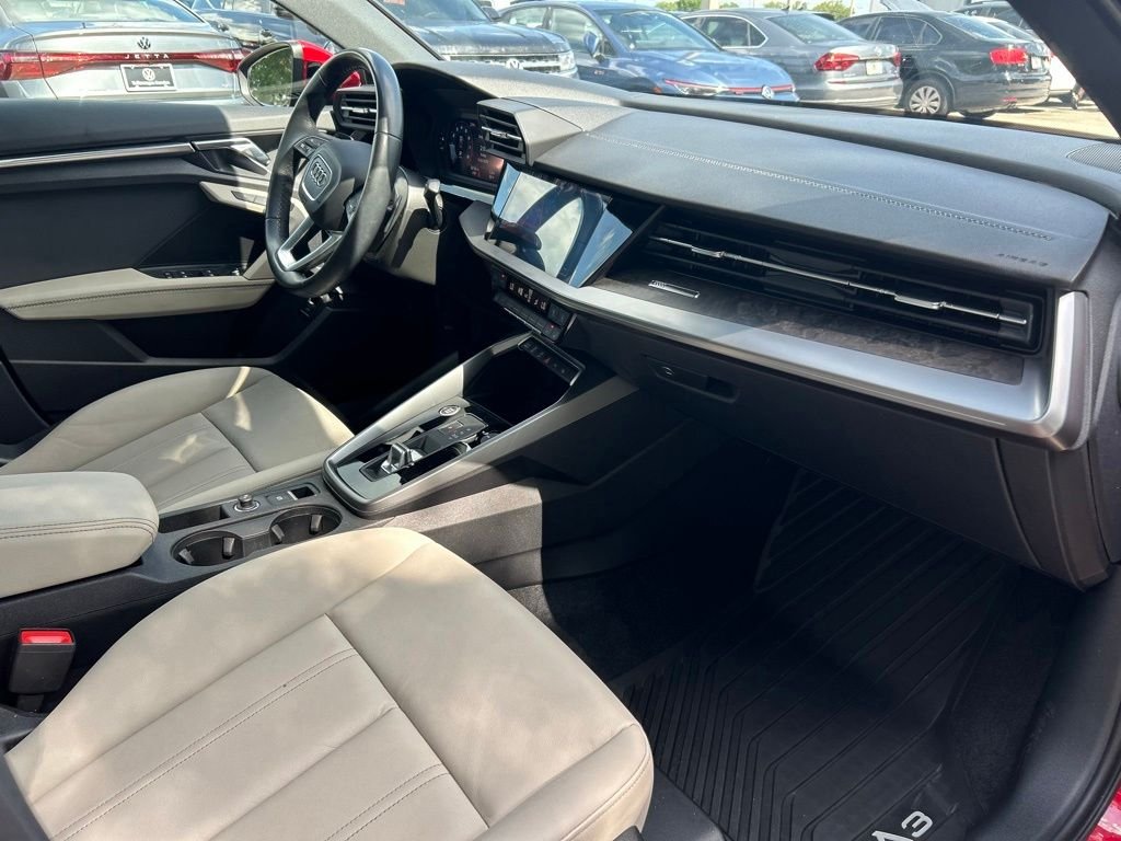 Used 2023 Red Audi 40 Premium Plus image 45
