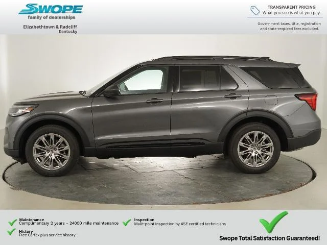 New 2026 Carbonized Gray Metallic Ford Active image 46