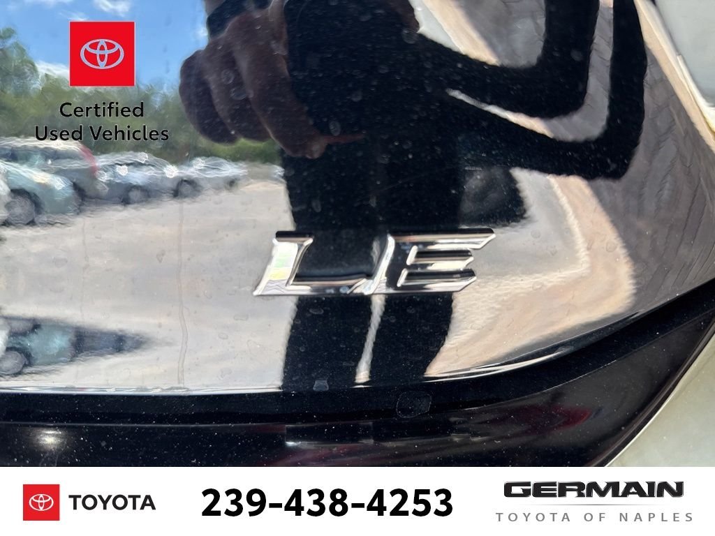 Certified Used 2025 Black Toyota LE image 5