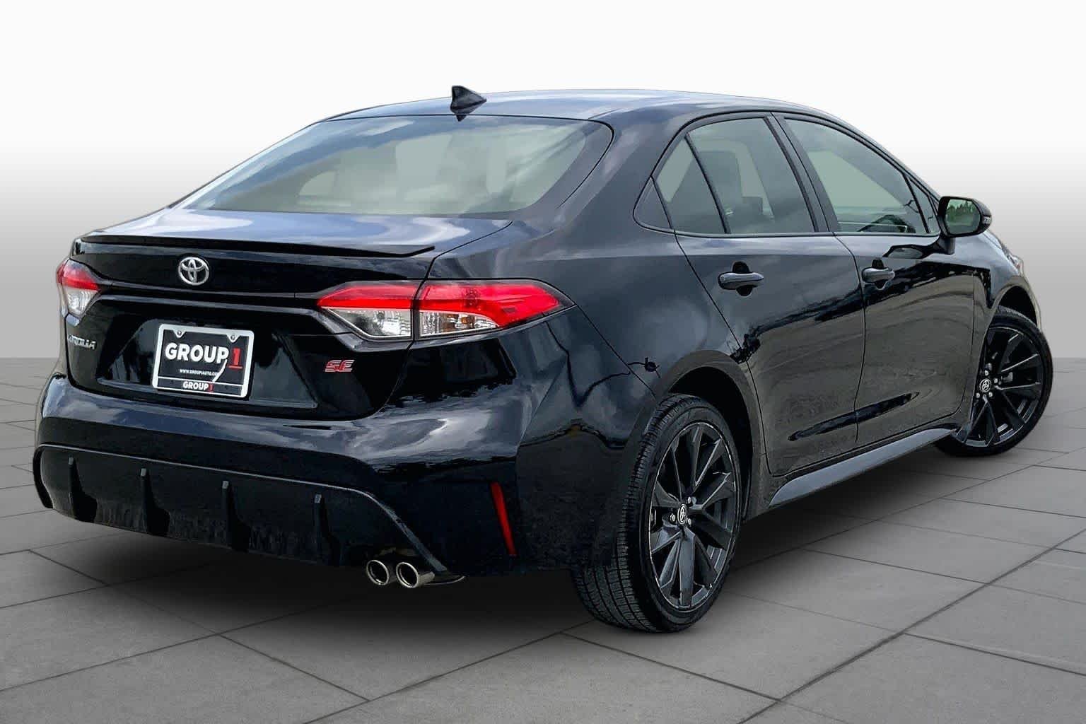 Used 2024 Midnight Black Metallic Toyota SE image 13