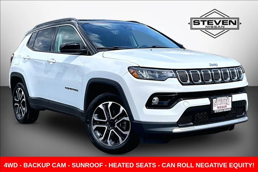 Used 2022 White Jeep Limited image 1