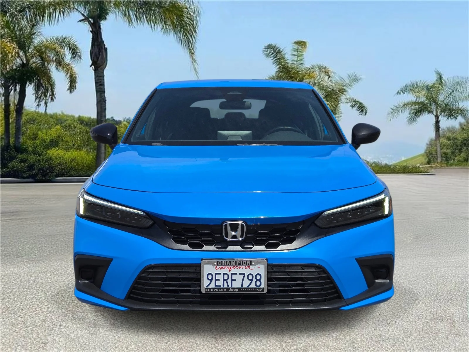 Used 2023 Boost Blue Pearl Honda Sport CVT image 3