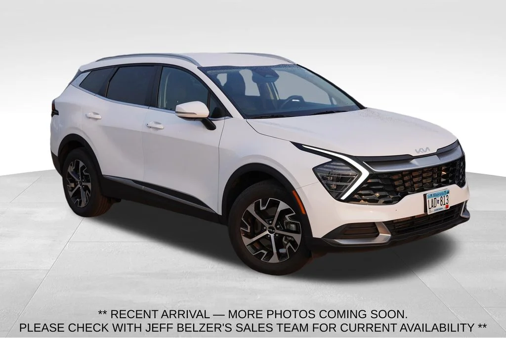 Used 2024 Glacial White Pearl Kia EX image 1
