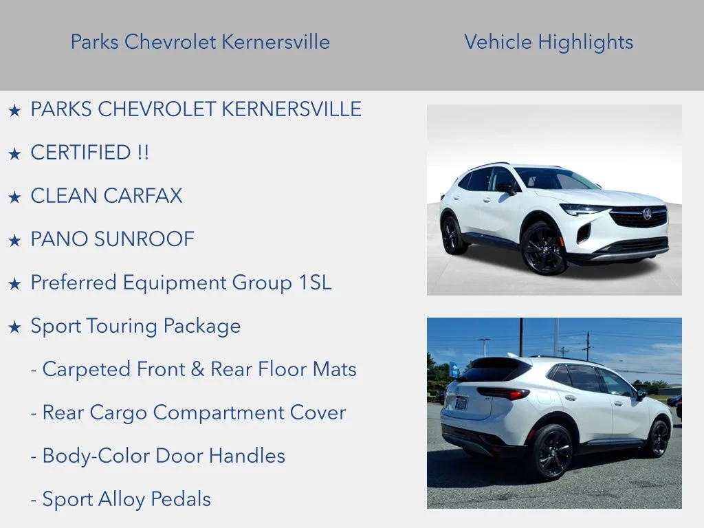 Used 2023 White Buick Essence image 6