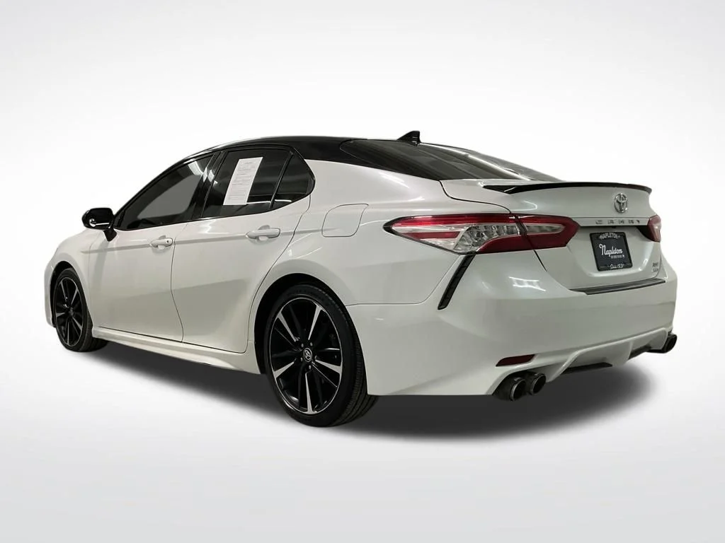 Used 2020 Midnight Black Metallic Toyota XSE image 2