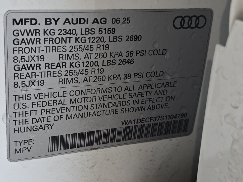Used 2025 White Audi Premium image 35
