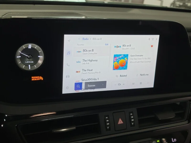 Certified Used 2025 CLOUDBURST GRAY LEXUS ES 300H FWD image 22