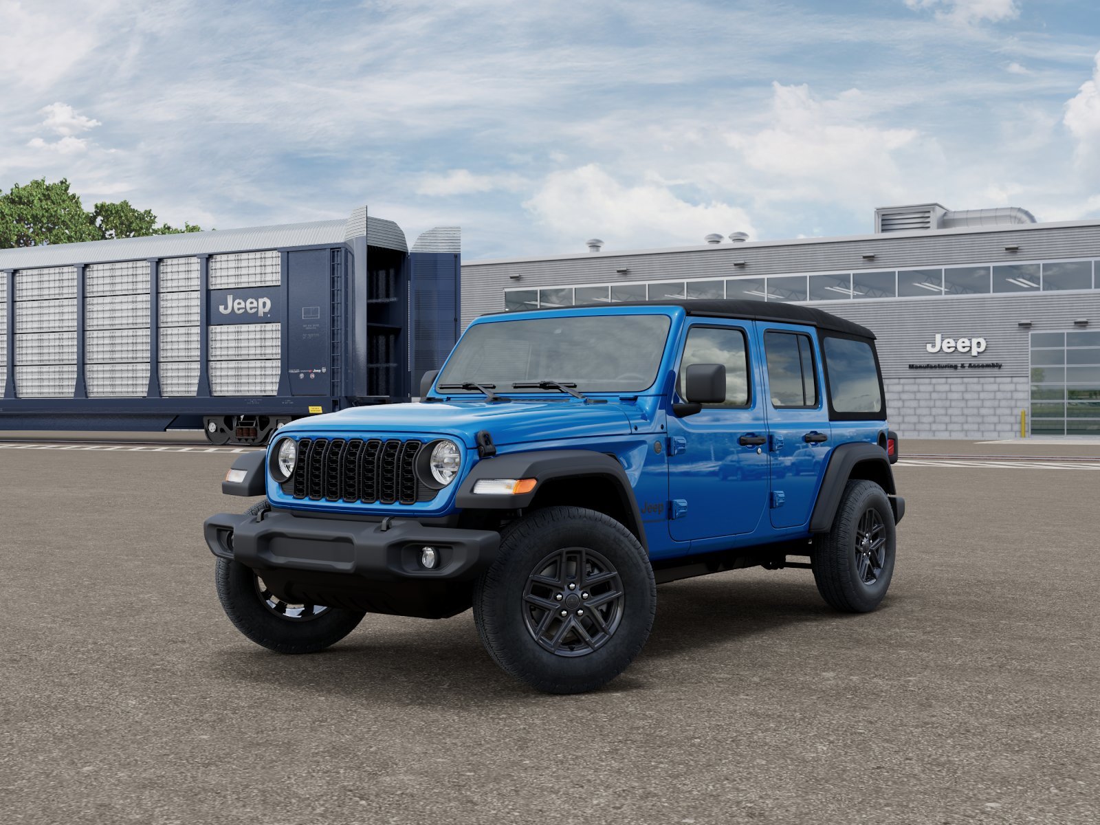 New 2027 Hydro Blue Pearlcoat Jeep Sport S image 15
