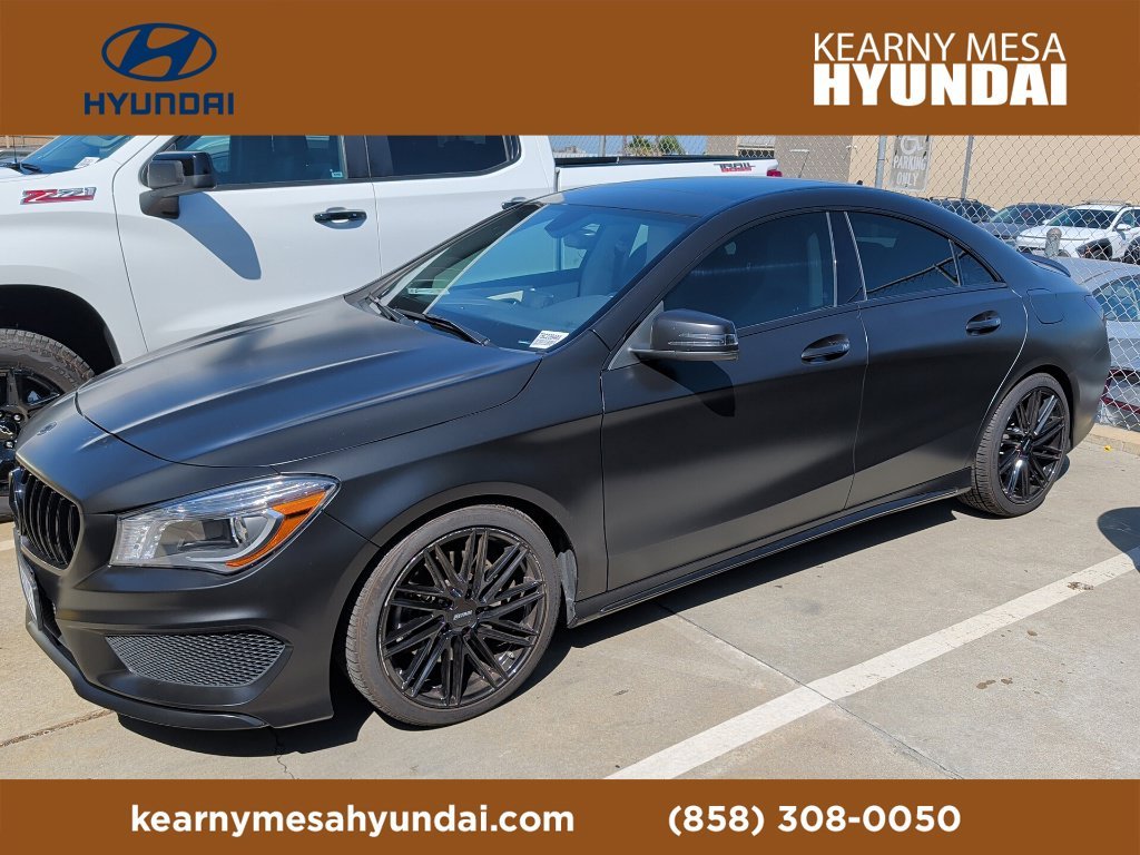 Used 2014 Black Mercedes-Benz CLA 250 image 1