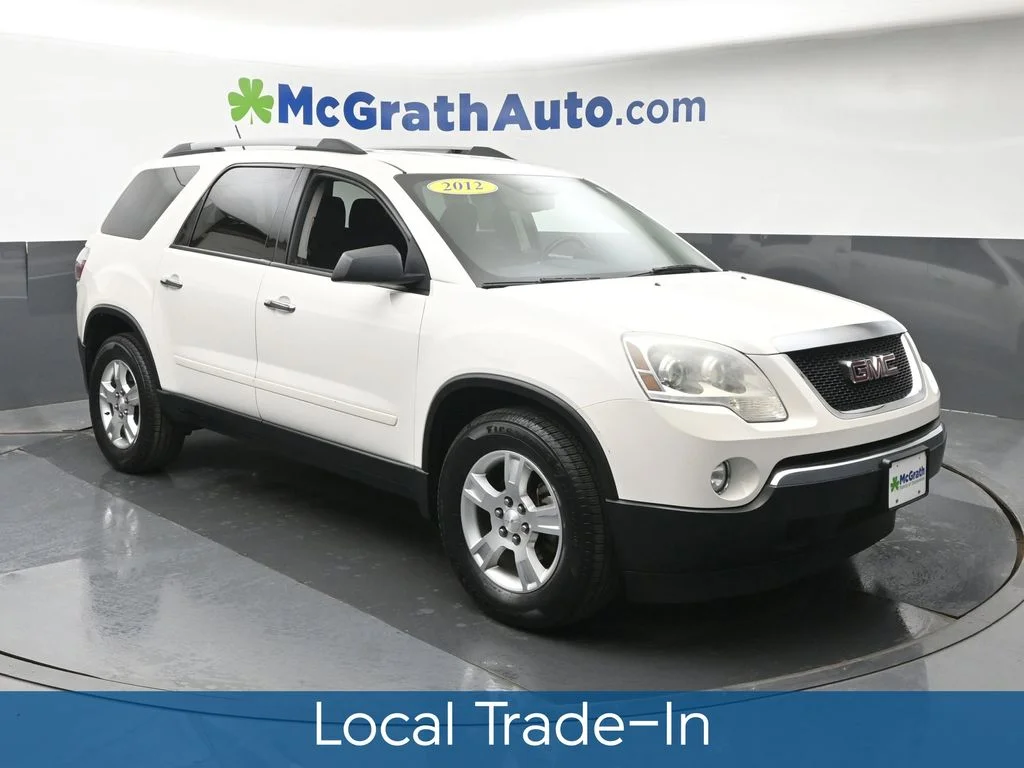 Used 2012 GMC Acadia SLE with VIN 1GKKRPEDXCJ368269 for sale in Marion, IA