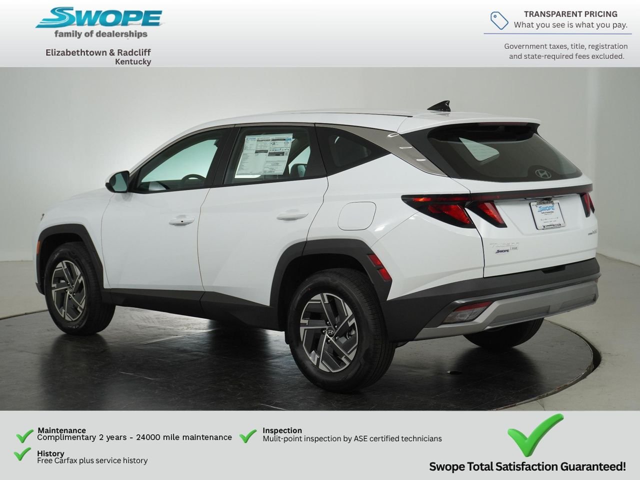New 2026 Creamy White Pearl Hyundai Blue image 5