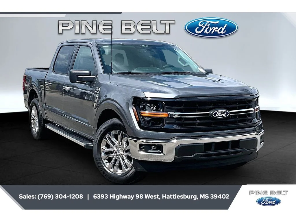 New 2026 Carbonized Gray Metallic Ford XLT image 1