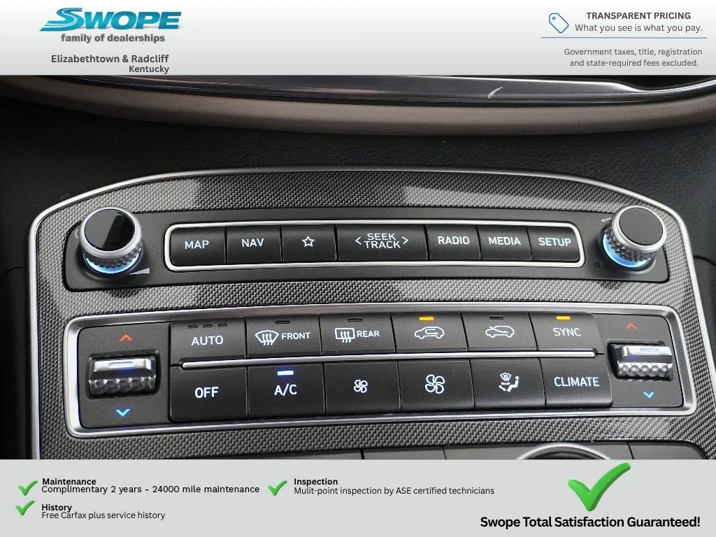 Used 2023 Twilight Black Hyundai SEL image 20