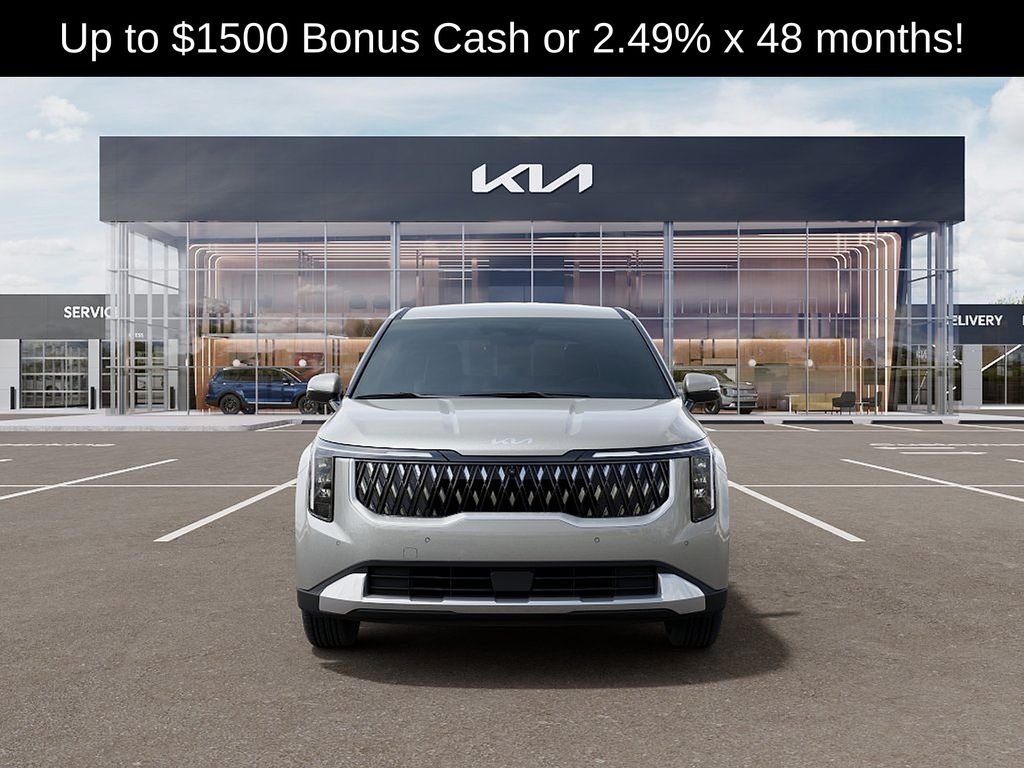 New 2026 Ivory Silver Kia EX image 2