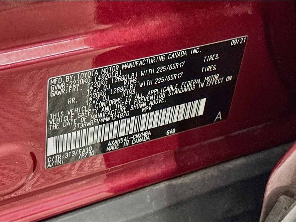 Used 2021 Pearl Toyota XLE image 32