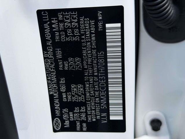 New 2026 White Hyundai Limited AWD image 30