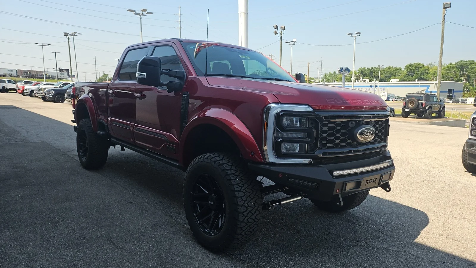 New 2026 Ruby Red Metallic Tinted Clearcoat Ford Shelby Torque 1200 4WD image 6