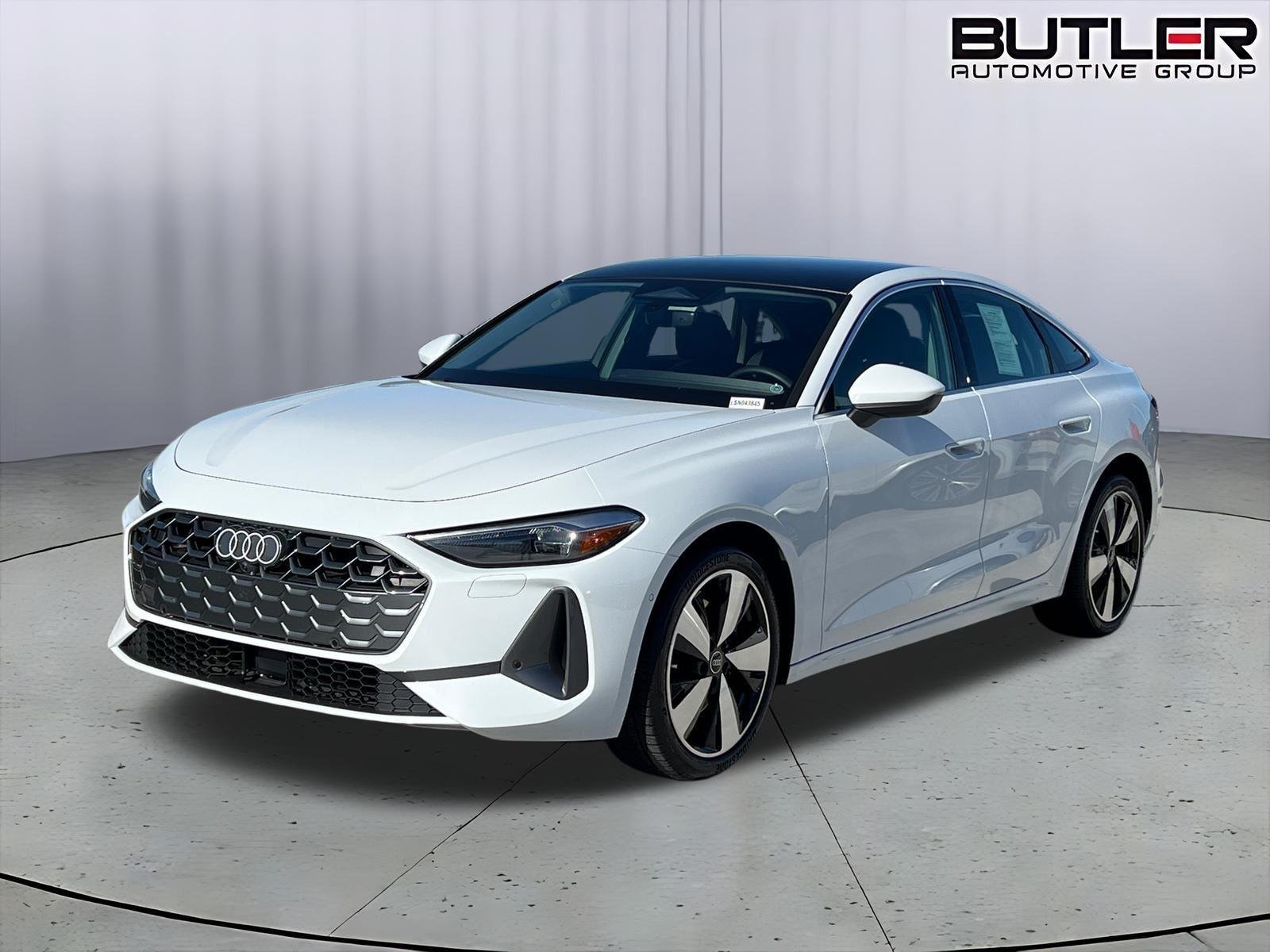 Used 2025 Glacier White Metallic Audi Premium image 1