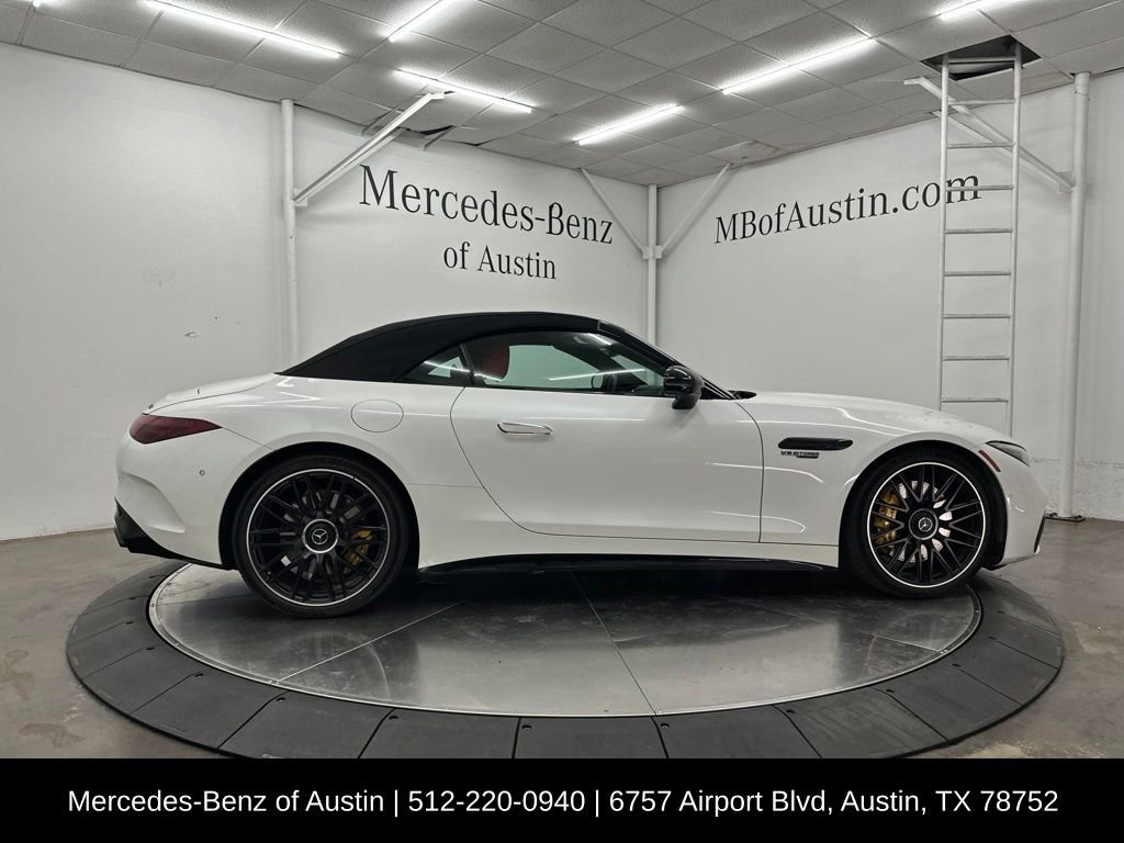 Certified Used 2022 White Mercedes-Benz SL 63 AMG® image 8