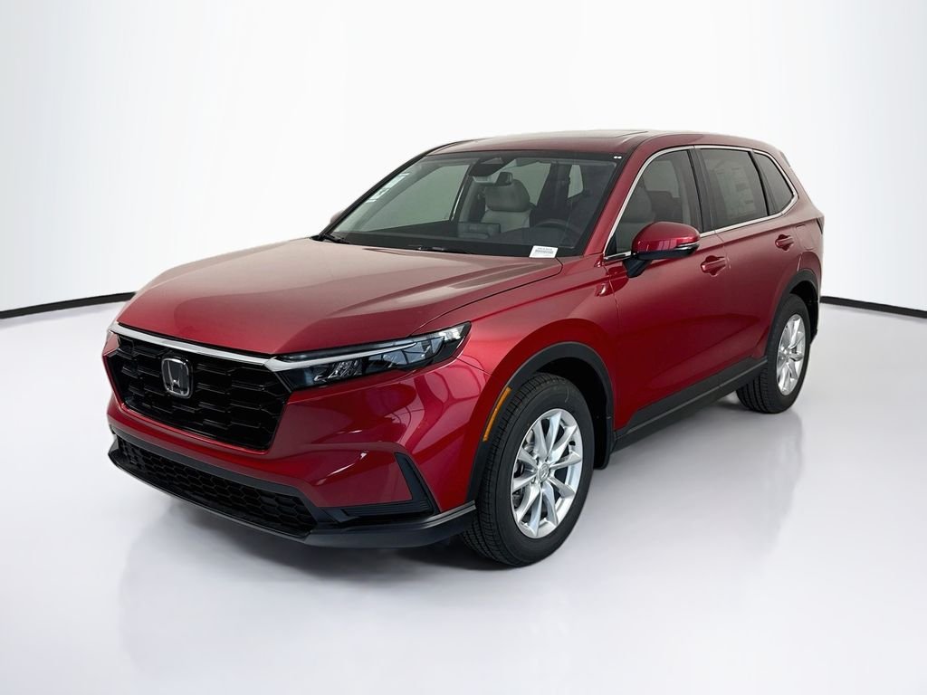 New 2026 Radiant Red Metallic Honda EX image 1