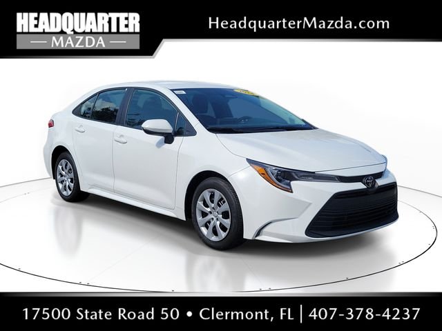 Used 2024 White Toyota LE image 1