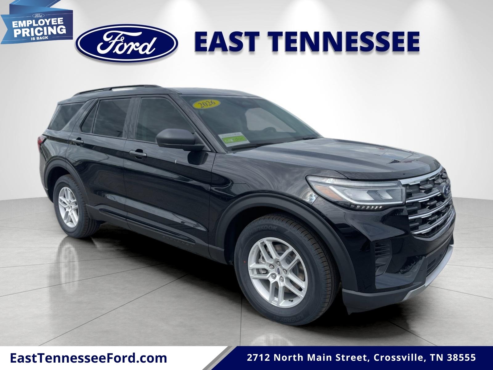 New 2026 Agate Black Metallic Ford Active image 1