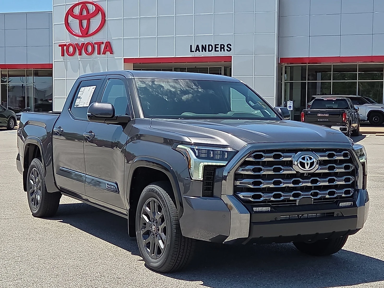 New 2026 Magnetic Gray Metallic Toyota Platinum image 1