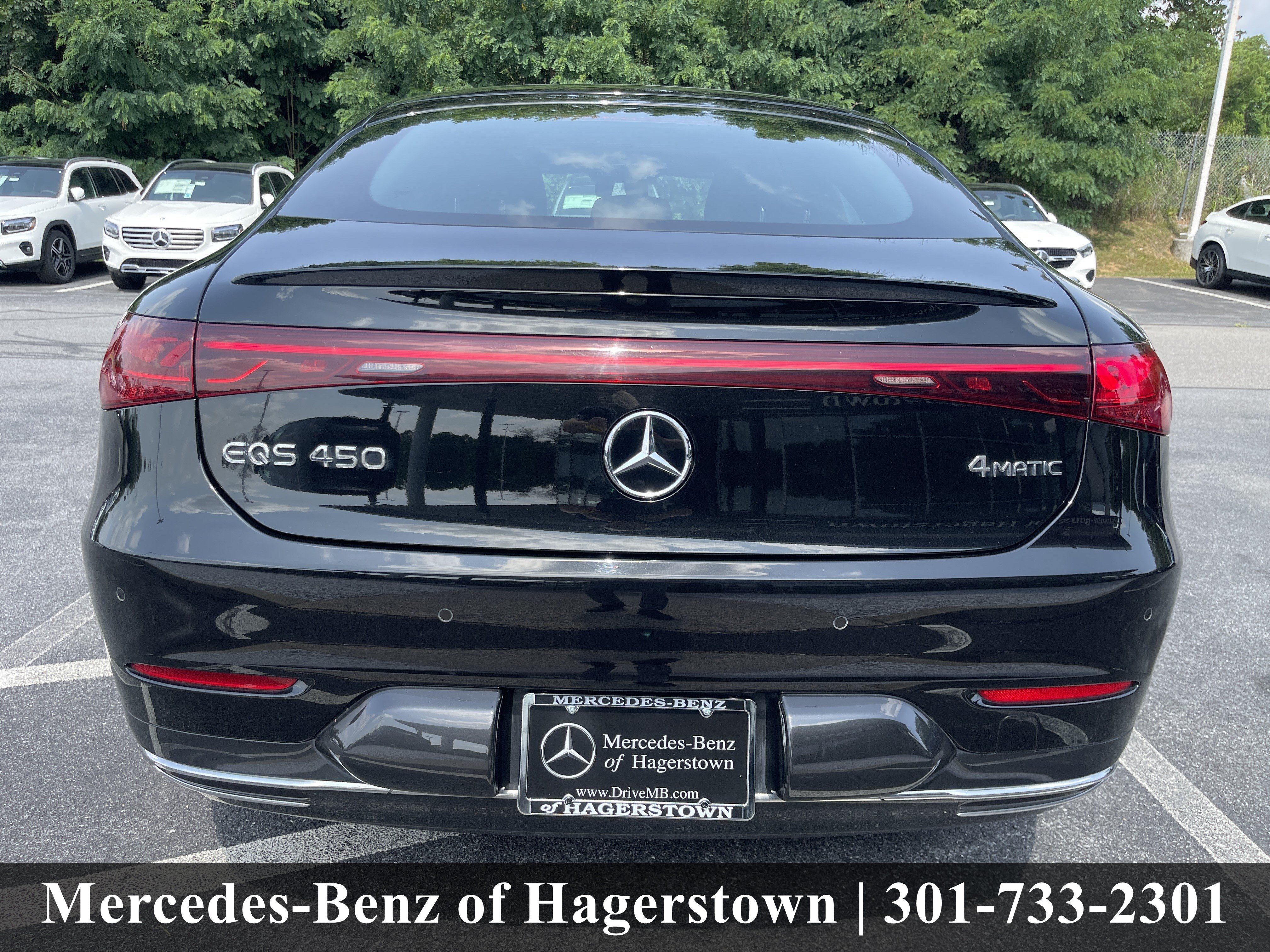 Certified Used 2023 Obsidian Black Metallic Mercedes-Benz EQS 450 4MATIC® Sedan image 35