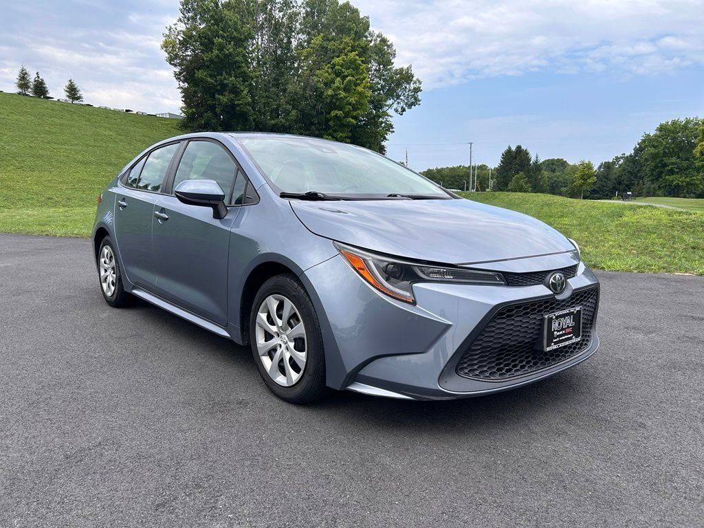Used 2021 Gray Toyota LE image 1