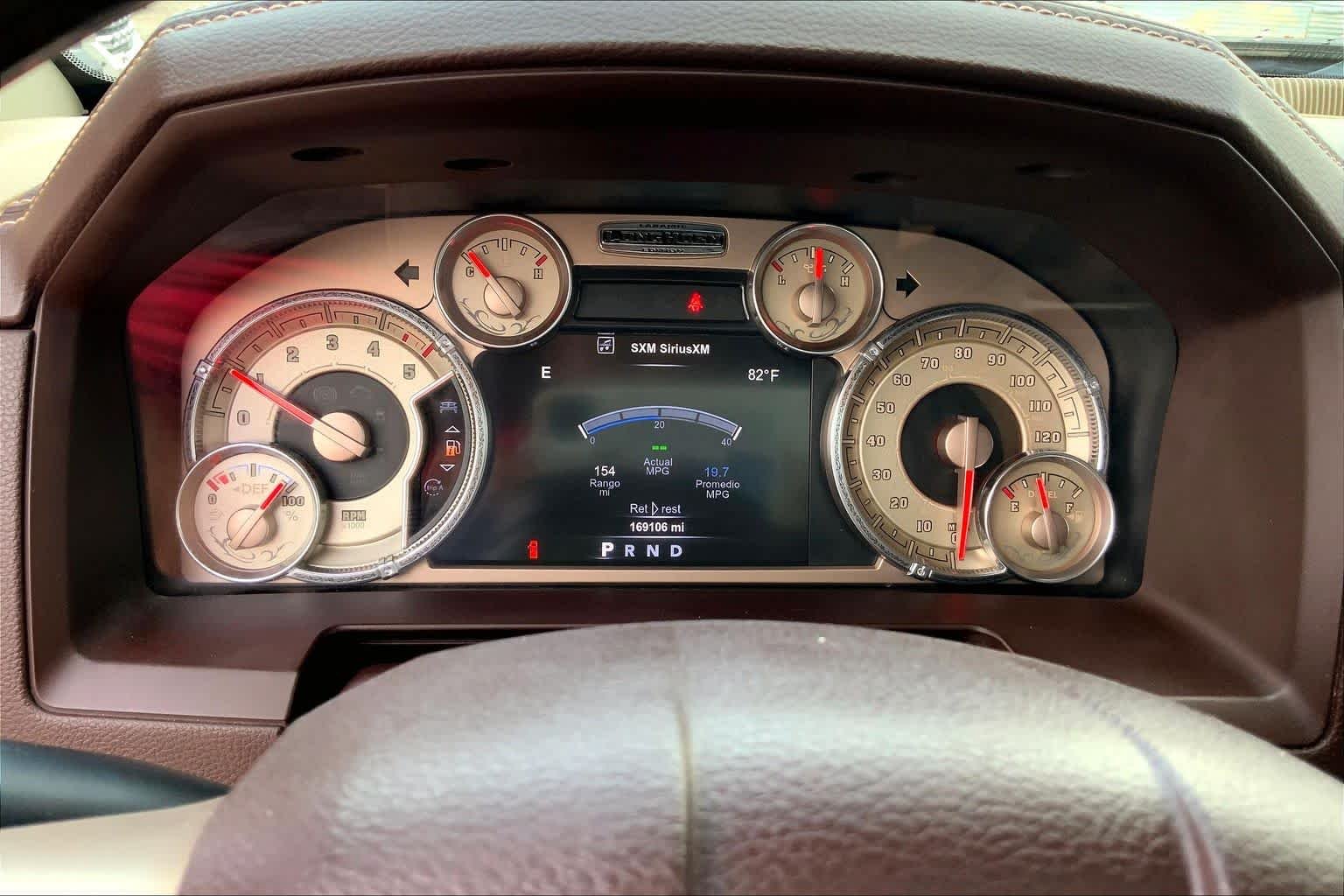 Used 2015 Deep Cherry Red Crystal Pearlcoat Ram Laramie Longhorn image 26