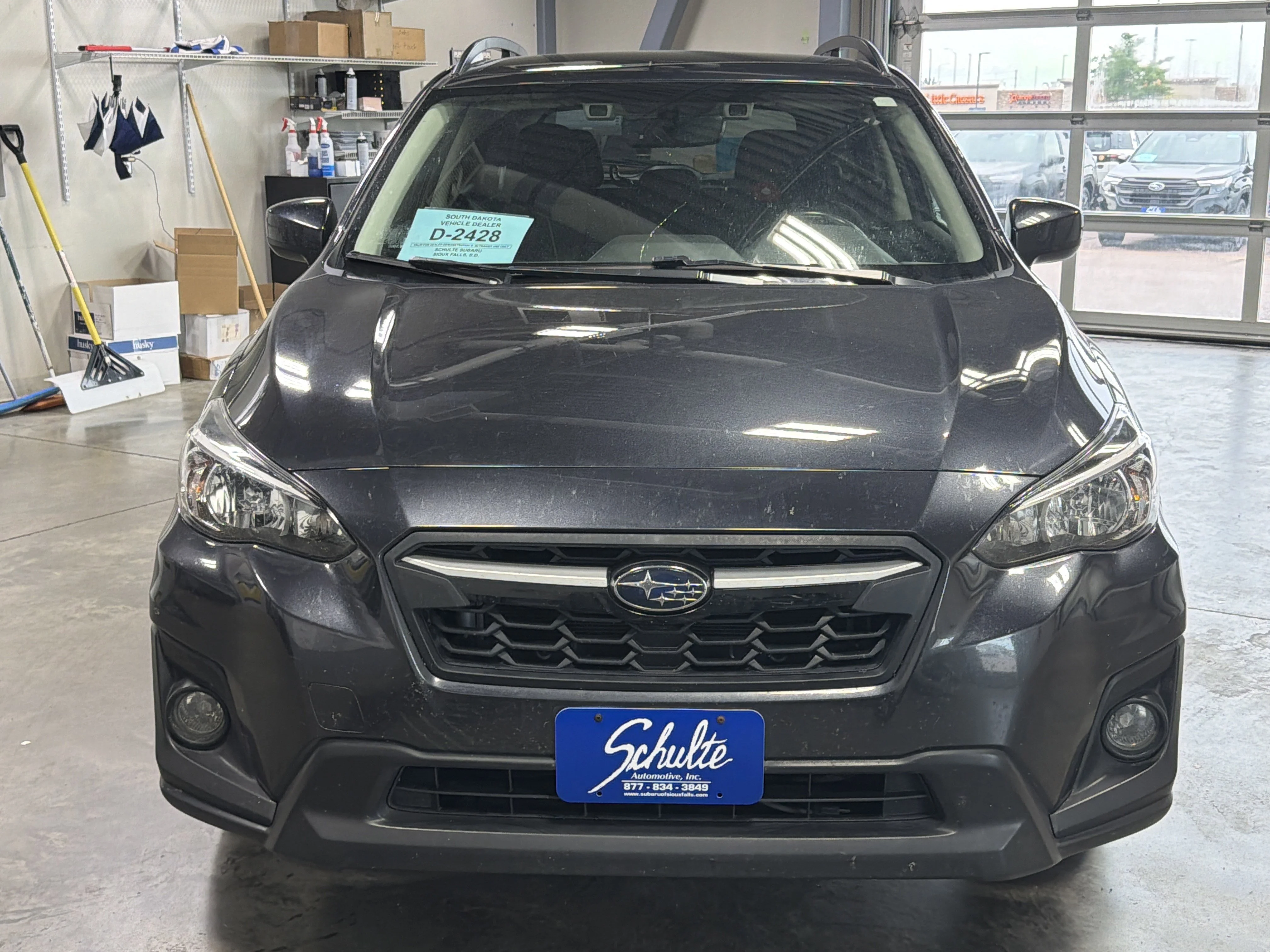 Used 2018 Dark Gray Metallic Subaru Premium image 2