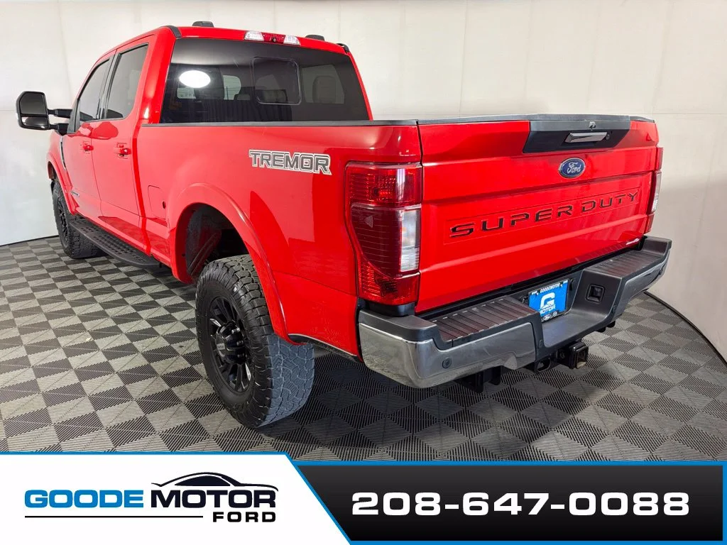 Used 2020 Race Red Ford Lariat image 6