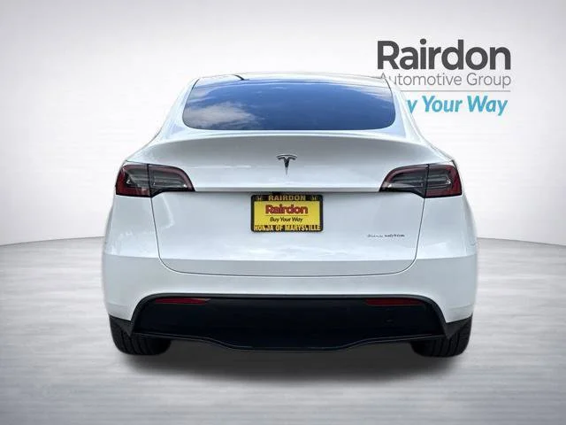 Used 2024 Pearl White Multi-Coat Tesla Long Range image 6