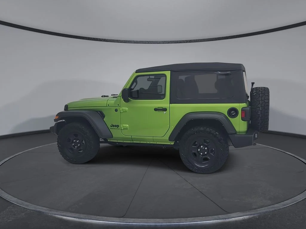 Certified Used 2025 Green Jeep Sport image 16
