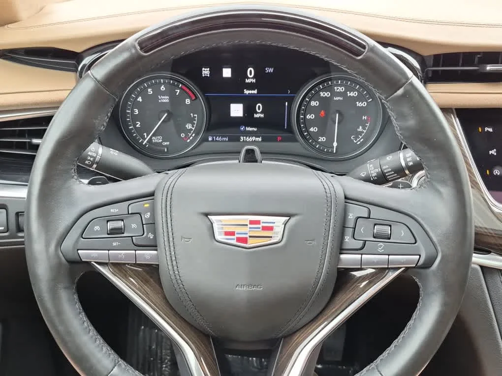 Certified Used 2023 Stellar Black Metallic Cadillac AWD Premium Luxury image 19