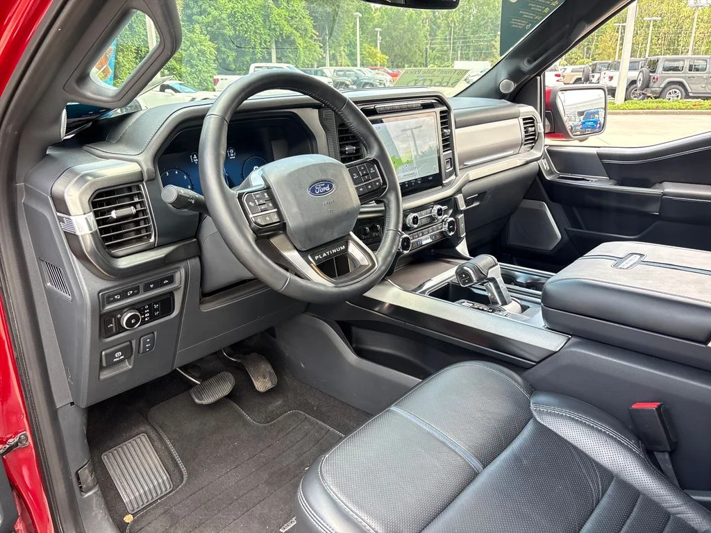 Certified Used 2024 Red Ford Platinum image 6