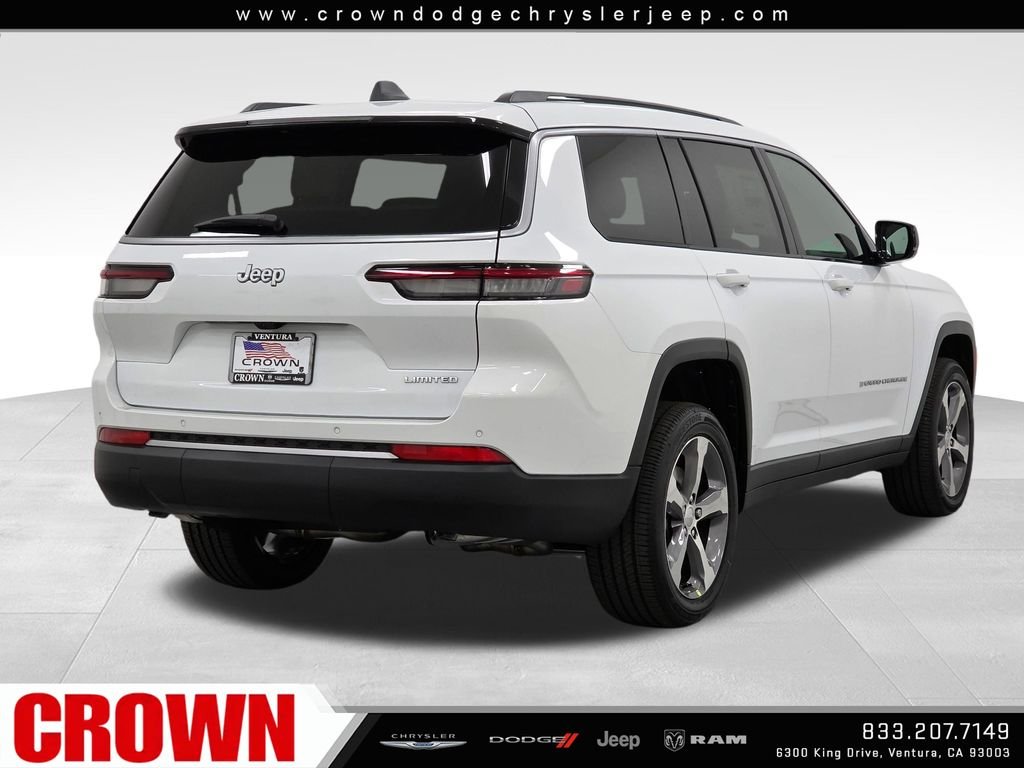 New 2026 Bright White Clear-Coat Exterior Paint Jeep Limited image 5