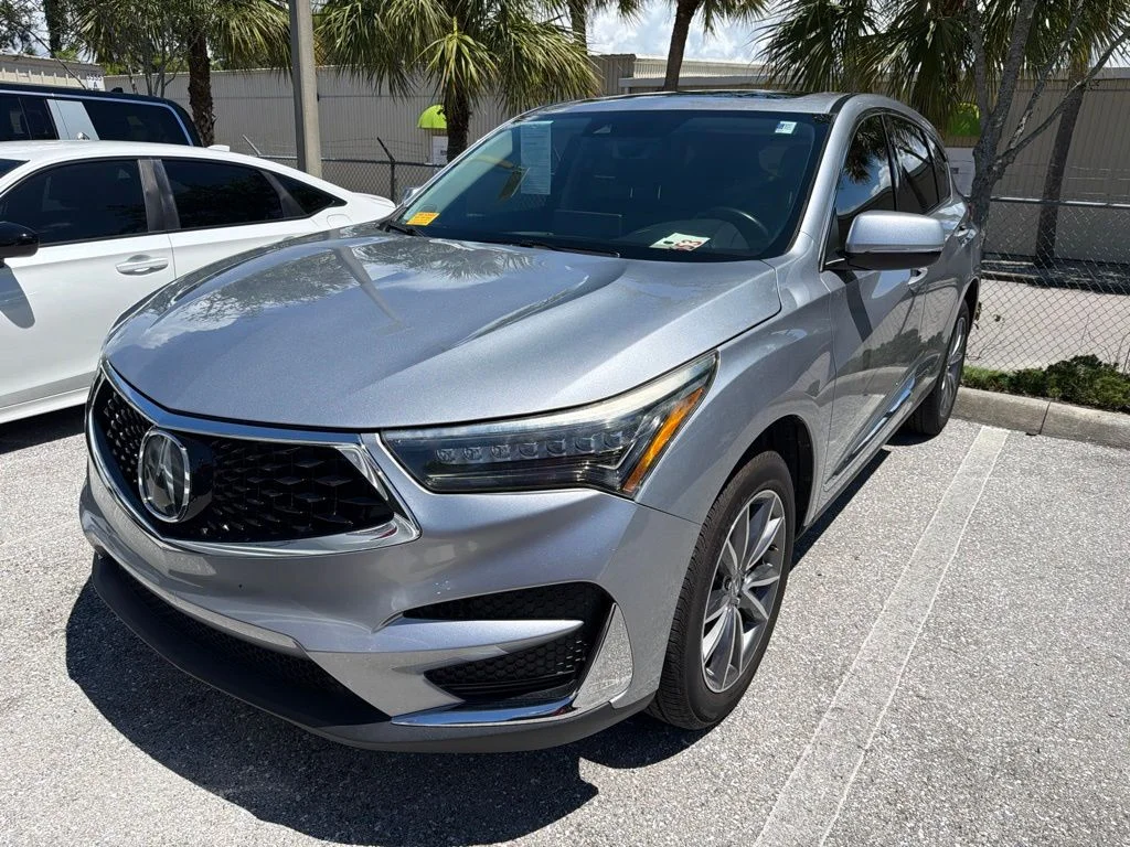 Certified Used 2021 Silver Acura Technology Package image 2