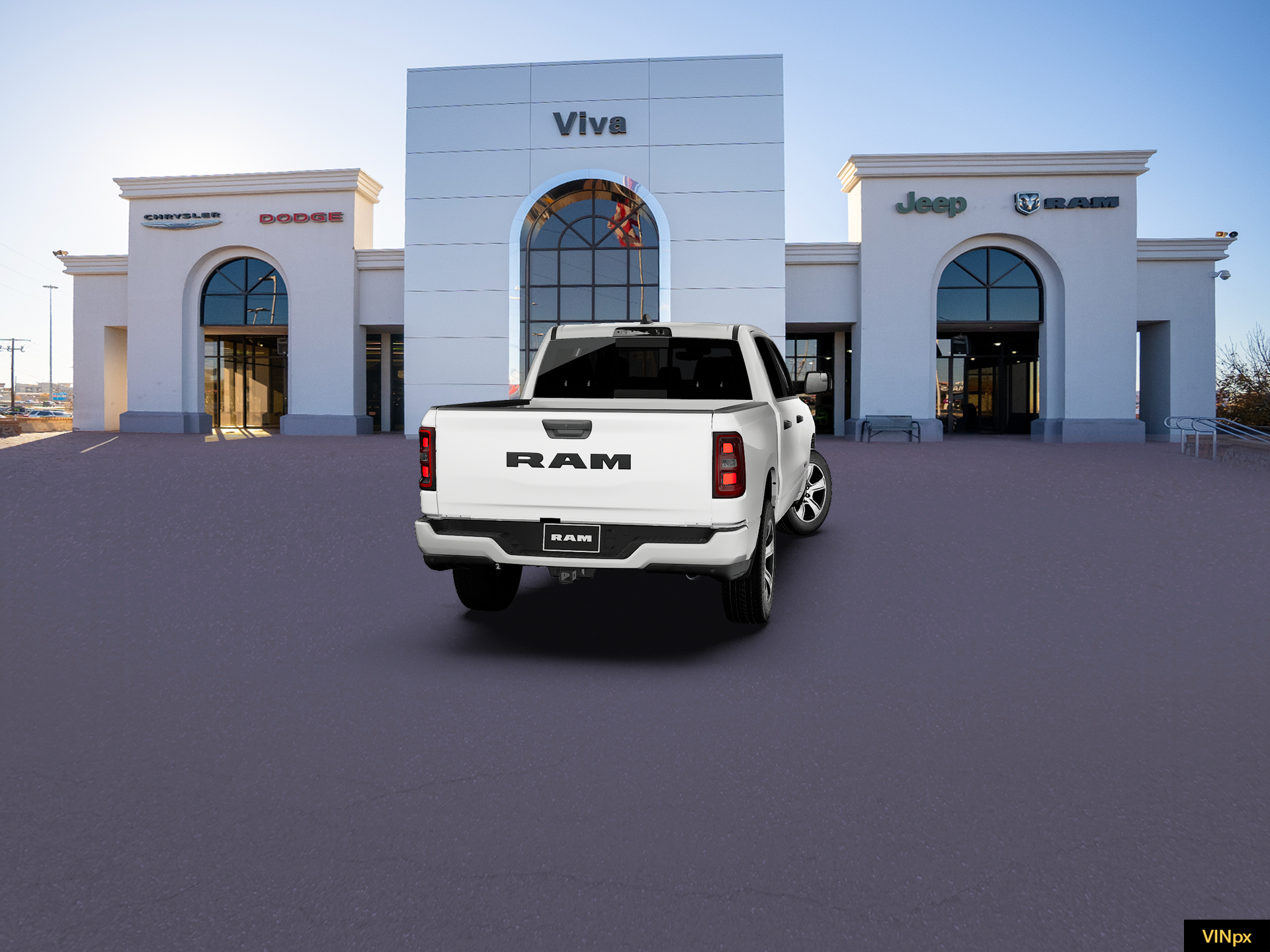 New 2027 Bright White Clear-Coat Exterior Paint RAM Express image 14