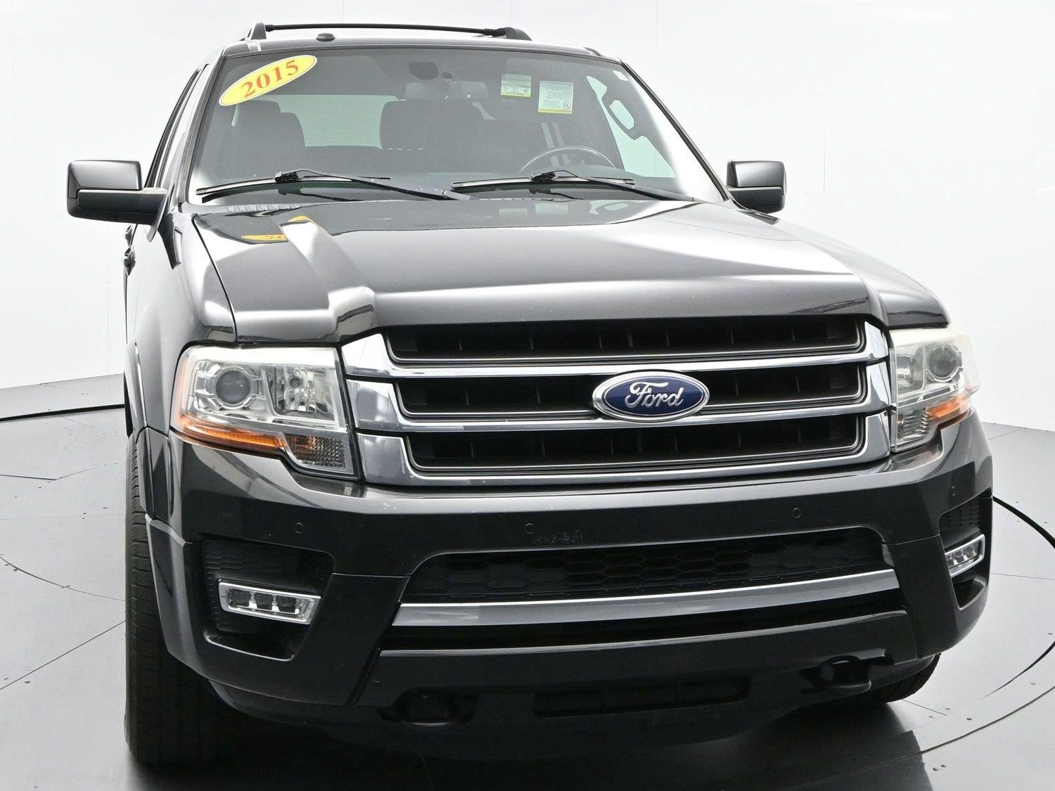 Used 2015 Tuxedo Black Metallic Ford Limited image 2