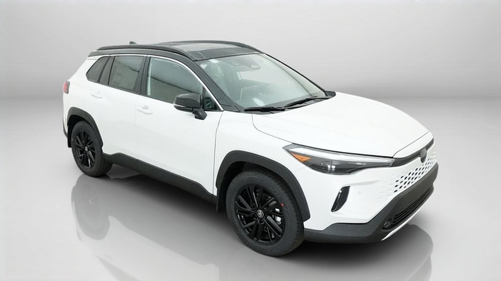 New 2026 Wind Chill Pearl with Jet Black roof Toyota Hybrid XSE image 5