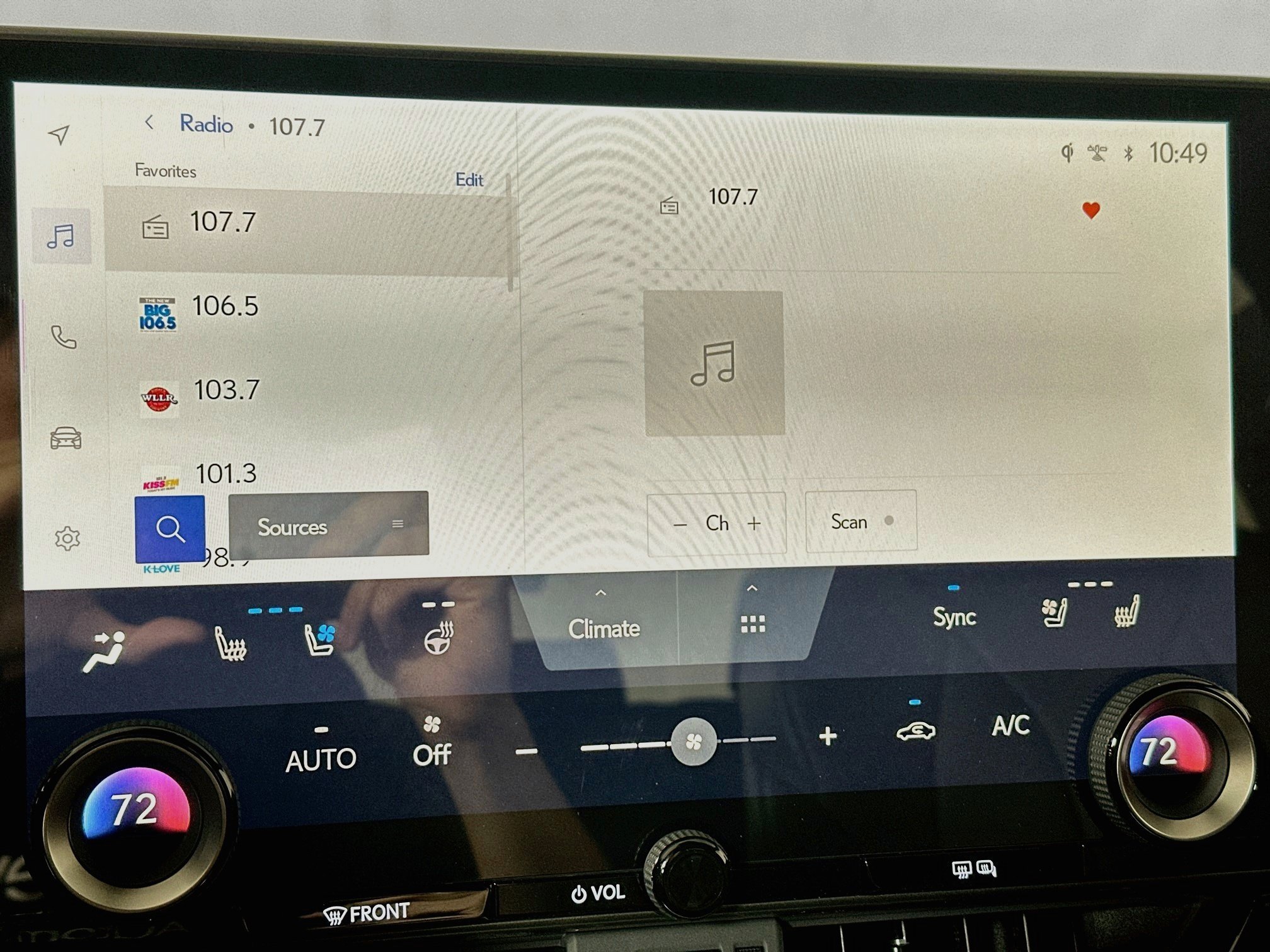 New 2026 Ultra White Lexus  350 F SPORT HANDLING AWD image 14