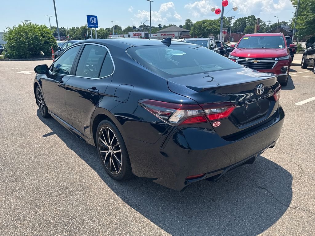 Used 2021 Blue Toyota SE image 5