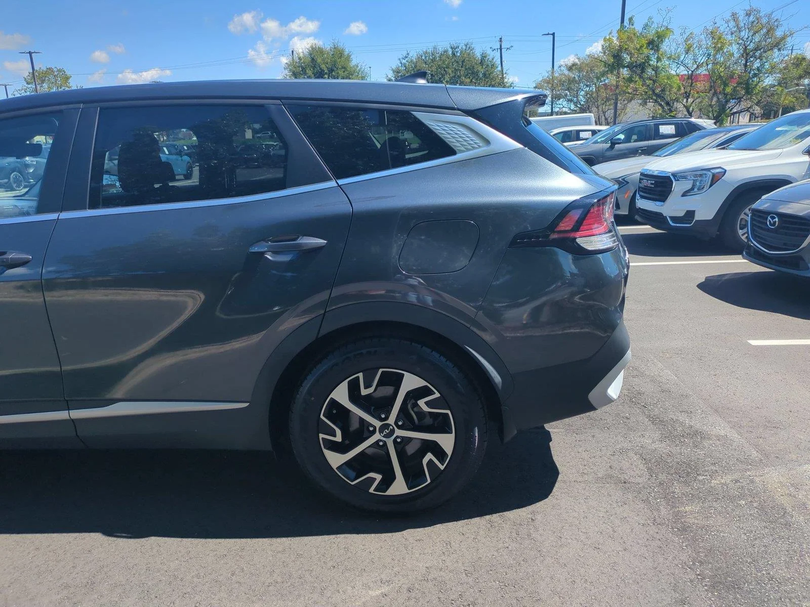 Used 2024 Steel Gray Kia EX image 12