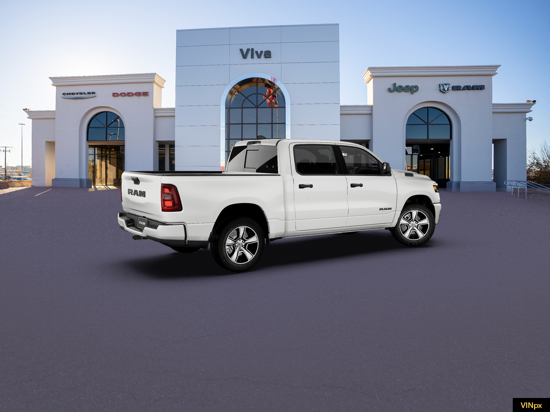 New 2027 Bright White Clear-Coat Exterior Paint RAM Express image 8