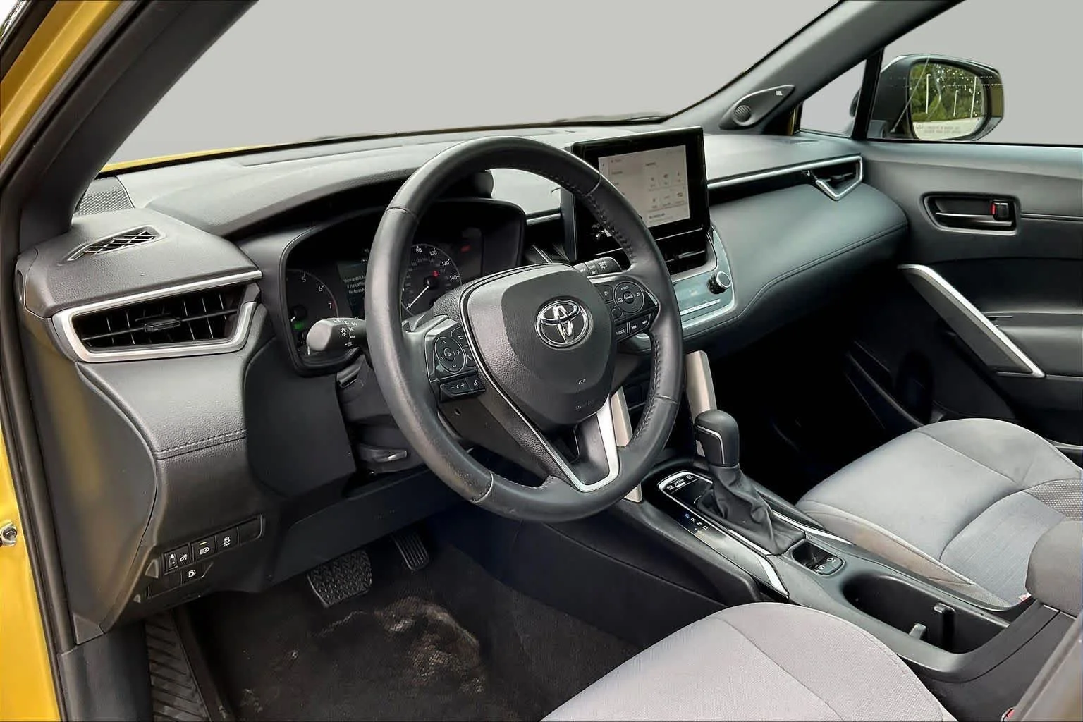 Used 2024 Acidic Blast/Jet Black Toyota Hybrid SE image 18