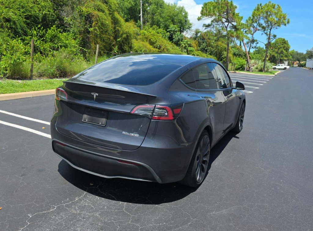 Used 2025 Gray Tesla Performance image 2