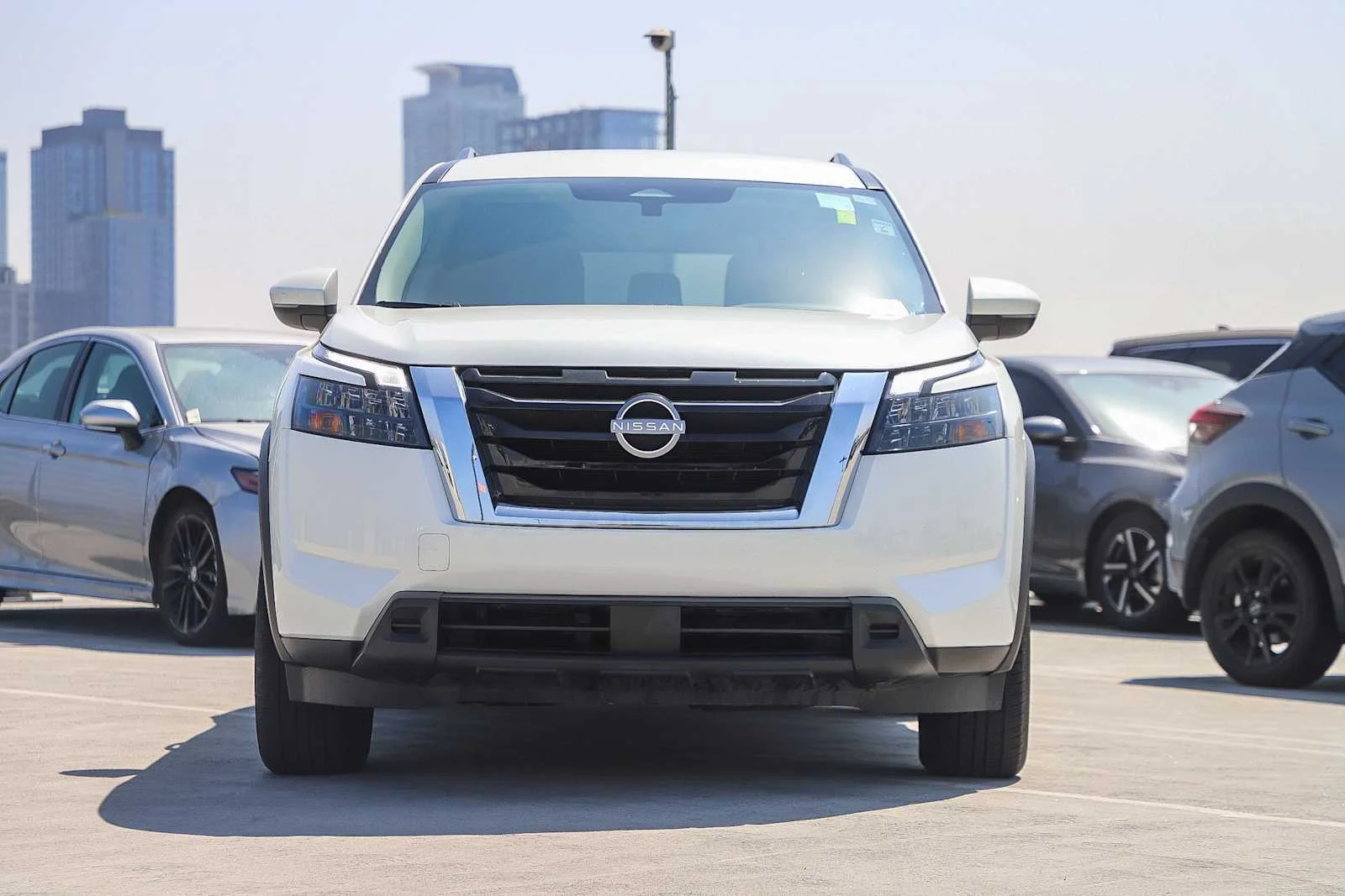 Used 2024 Pearl White Tricoat Nissan SV image 2
