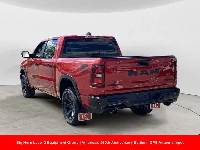 New 2026 Molten Red Ram BIG HORN CREW CAB 4X4 5
