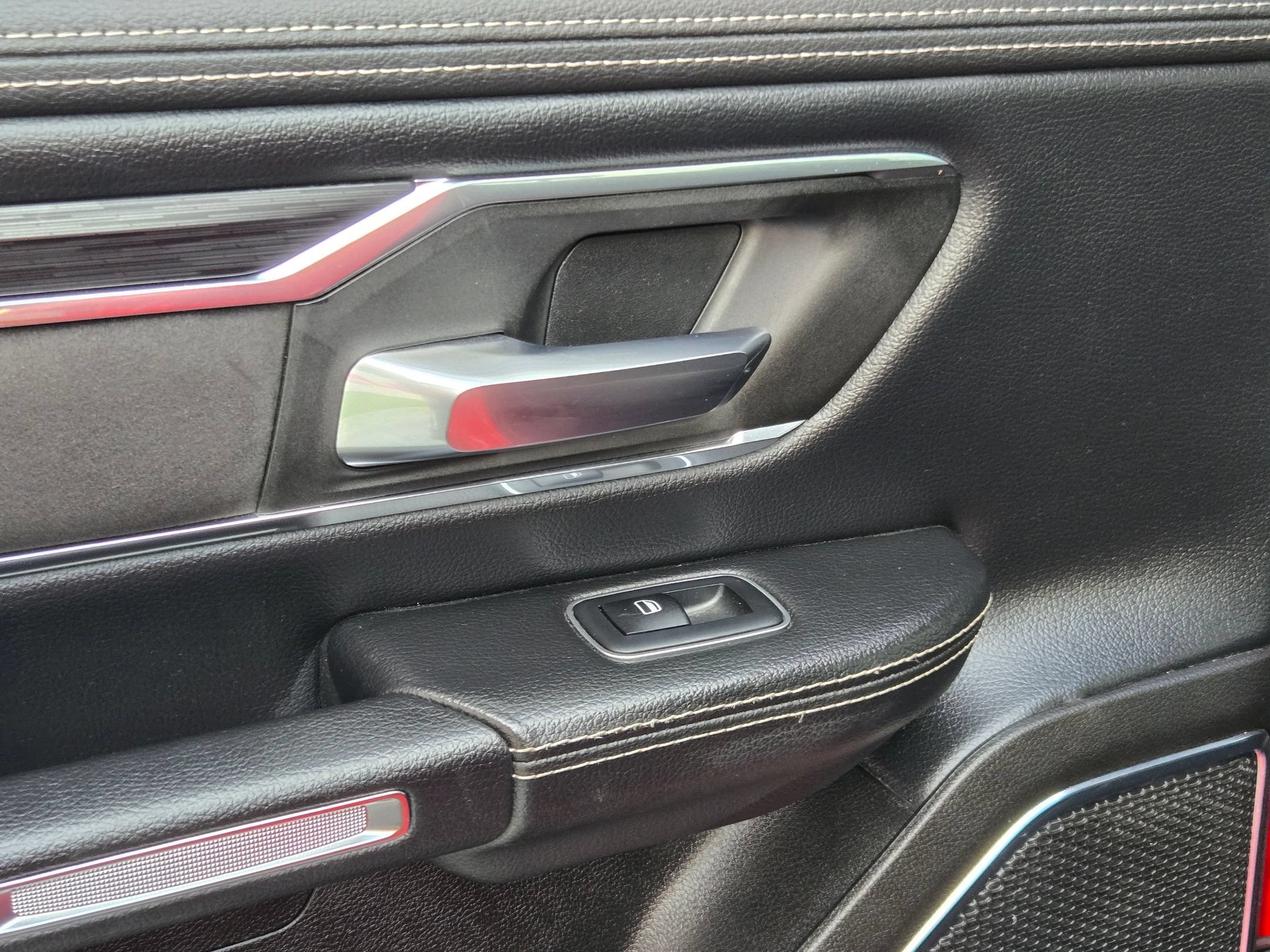 Used 2024 Flame Red Clearcoat RAM Laramie image 34